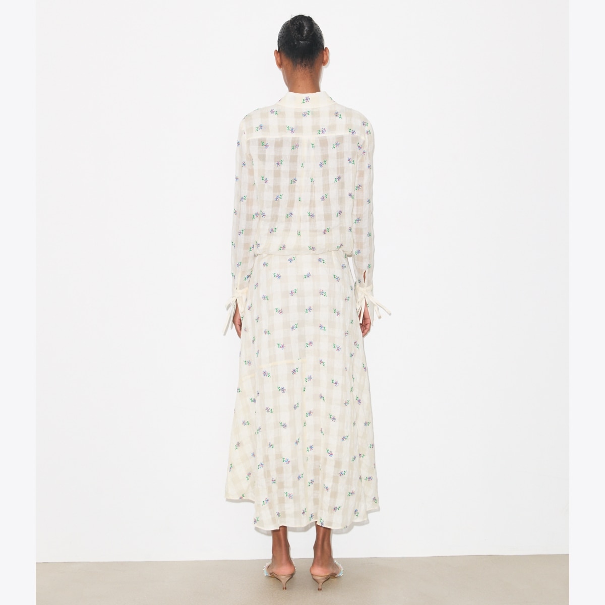 Embroidered Linen Blouse: Women's Designer Tops | Tory Burch