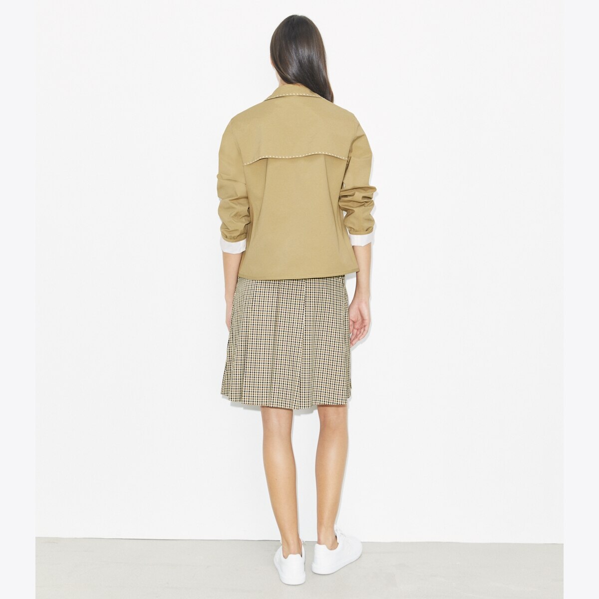 Embroidered Nylon Golf Jacket: Women's Designer Jackets | Tory Burch