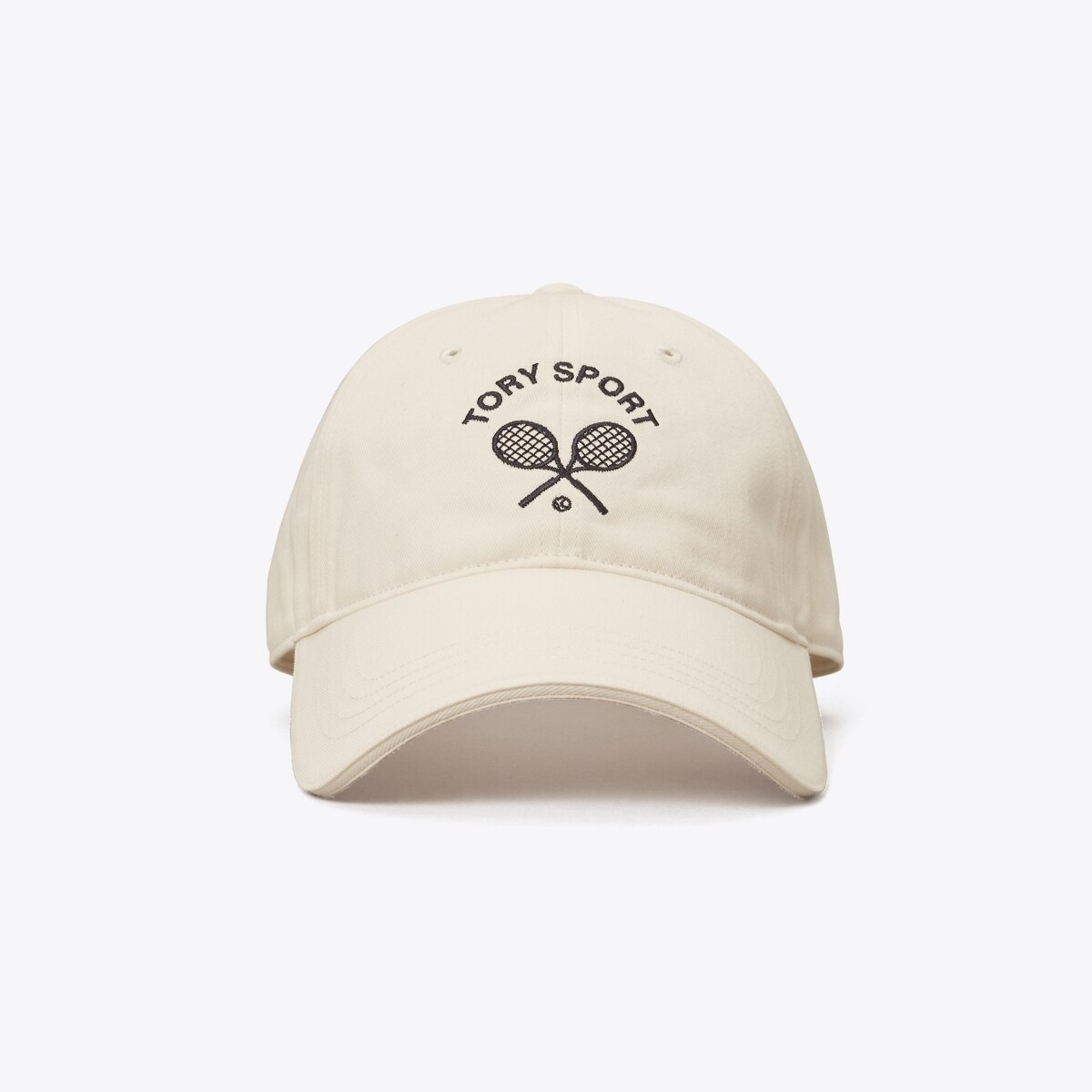 Embroidered Racquets Cap: Women's Accessories | Hats | Tory