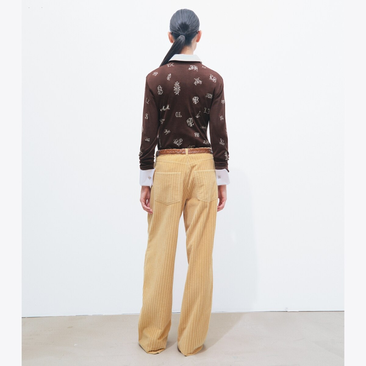 EMBROIDERED SILK SWEATER - thumbnail 5
