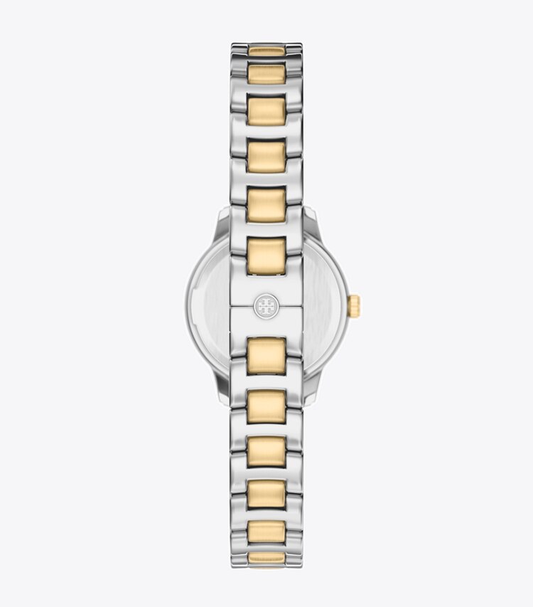Tory Burch designer montres bracelet Ensemble-cadeau de montre Miller dans IVORY/TWO-TONE/TOPRINGS retour