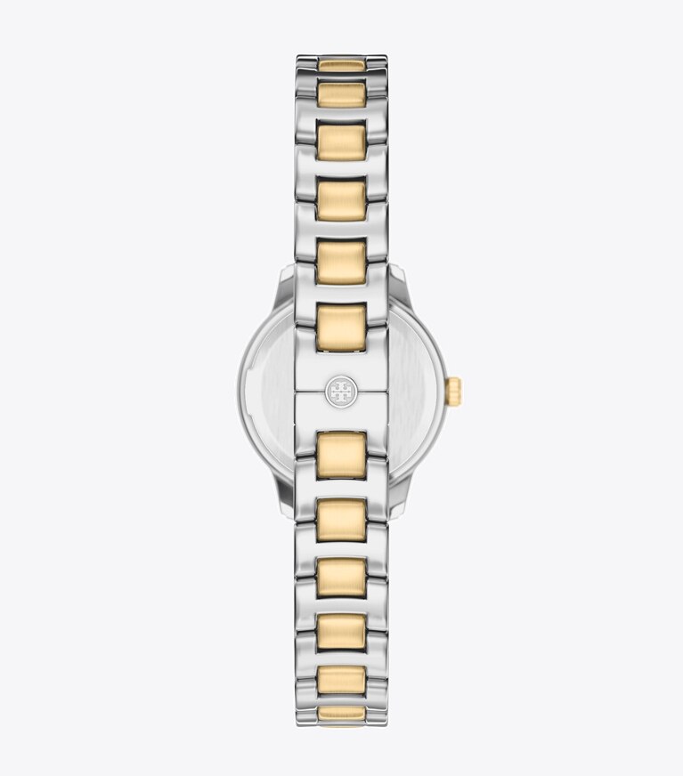 Tory Burch designer montres bracelet Ensemble-cadeau de montre Miller dans IVORY/TWO-TONE/TOPRINGS retour