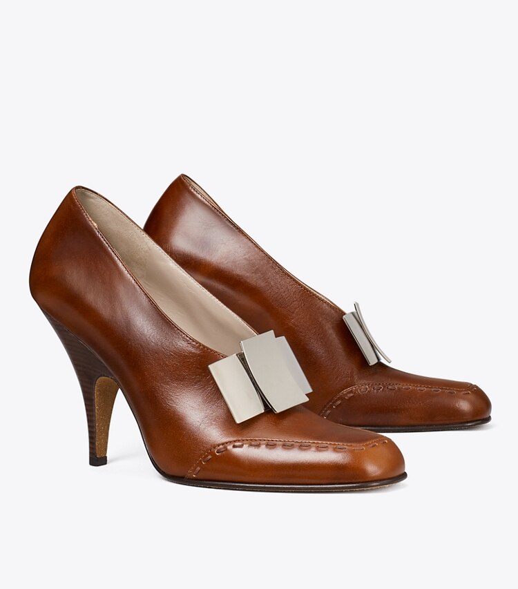 Tory Burch designer escarpins Escarpin Bunny Knot dans NEGRONI angle
