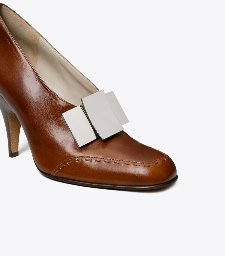 Tory Burch designer escarpins Escarpin Bunny Knot dans NEGRONI détails
