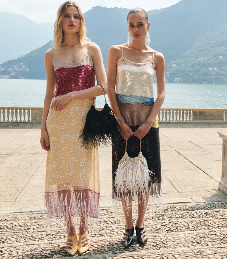 Tory Burch designer escarpins Escarpins à petites boucles in SANDSCAPE angle