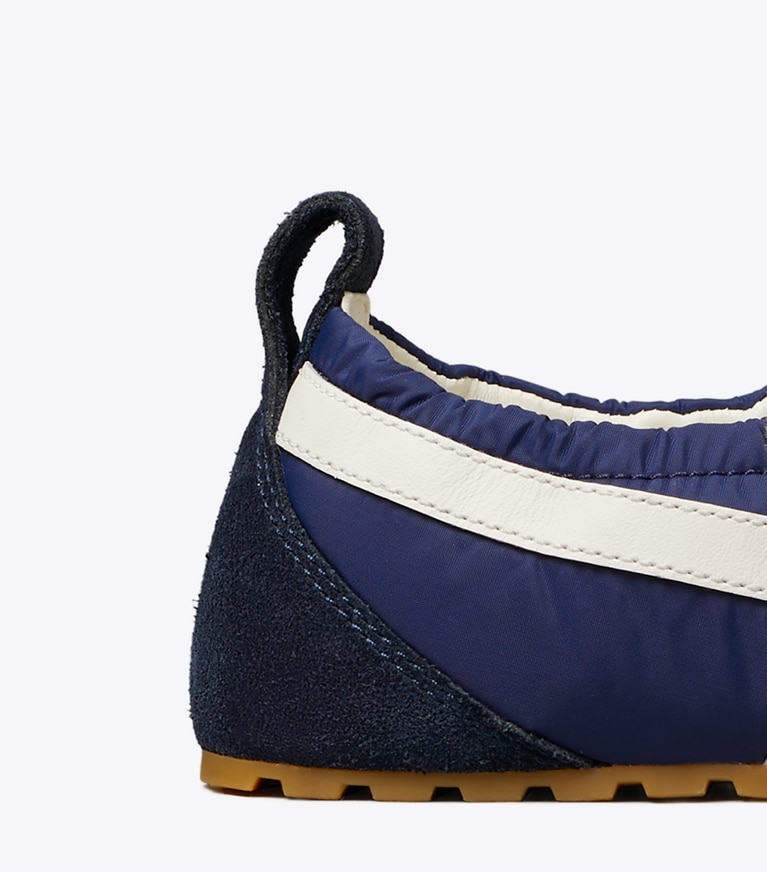 Tory Burch designer baskets Espadrille ballerine Hank dans TORY NAVY / CREAM / TORY NAVY détails