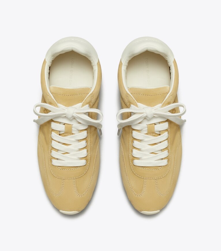 Tory Burch designer baskets Espadrille Field dans PRALINE / PRALINE / BLANC supplémentaire