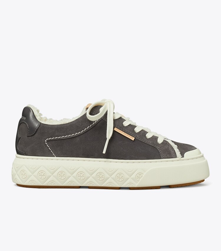 Tory Burch designer baskets Espadrille Ladybug dans LAVAGNA de côté