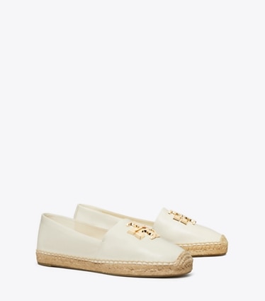 Tory Burch designer espadrilles Espadrilles Eleanor in LIGHT CREAM angle