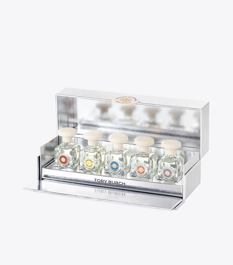 Tory Burch designer perfume Essence Of Dreams Mini Coffret Set in EOD SET: E.S./C.W./D.M./S.R./M.G. additional