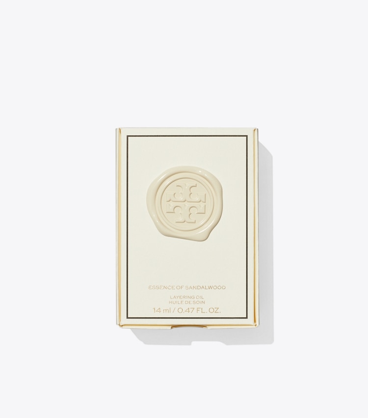 Tory Burch designer perfume Essence Of Sandalwood Layering Oil in ESSENCE OF DREAMS IVORY detail