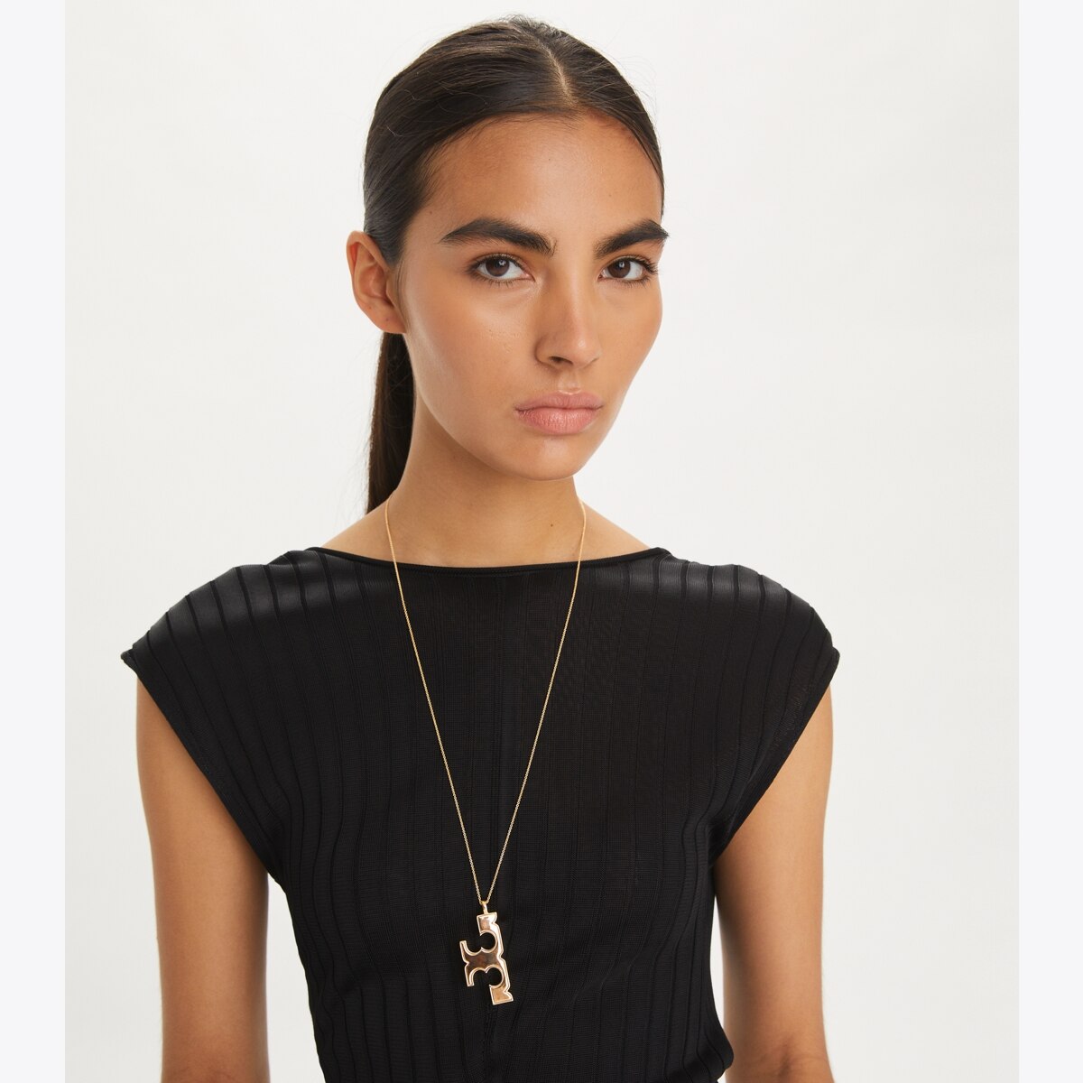 ネックレス・ペンダント Tory Burch FW25 NECKLACE (171095 137) Essential Pendant Necklace: Women's Designer Necklaces