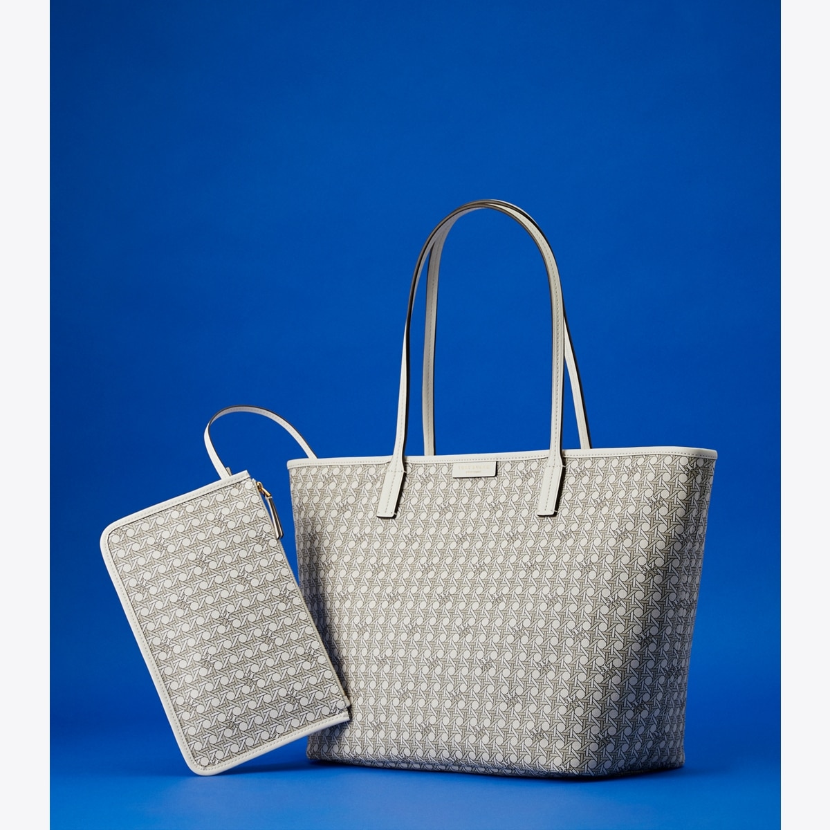 Tory burch zipper tote sale