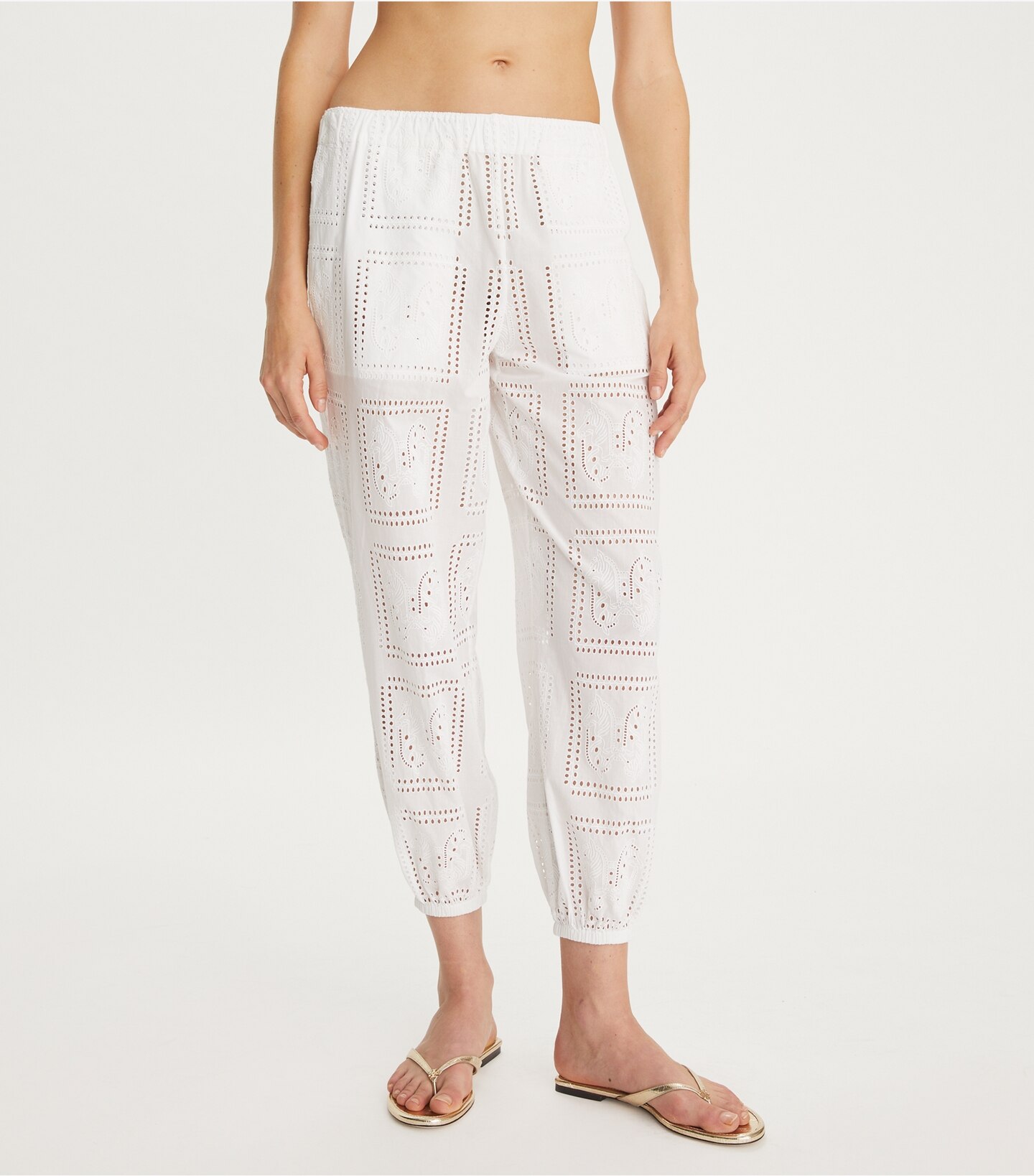 Eyelet Beach Pants