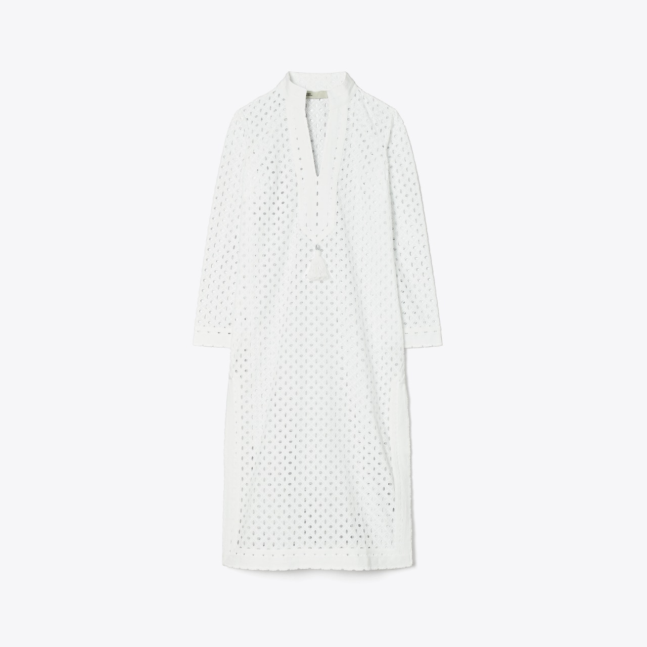 Eyelet Mid-Length Tory Tunic: Women's Designer Coverups | Tory Burch