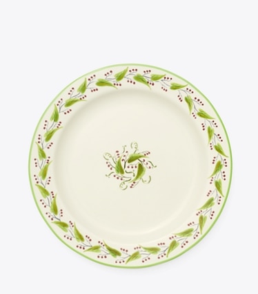 Tory Burch designer tabletop & drinkware Feuille Dinner Plate, Set Of 2 in Multi front