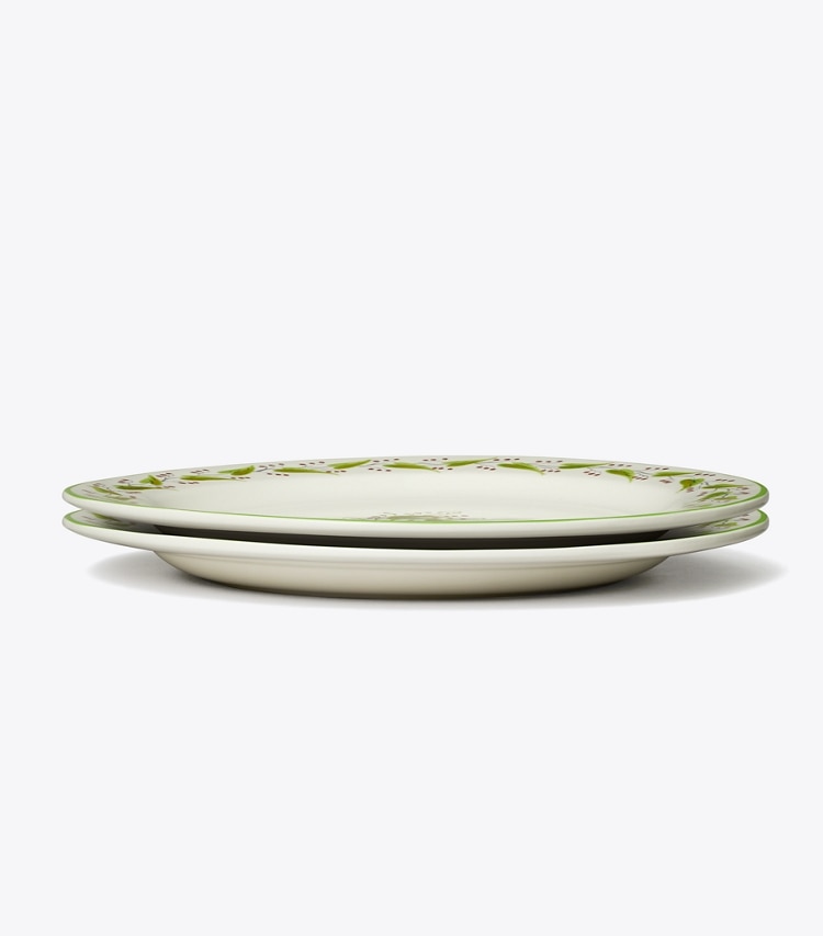 Tory Burch designer tabletop & drinkware Feuille Dinner Plate, Set Of 2 in Multi group