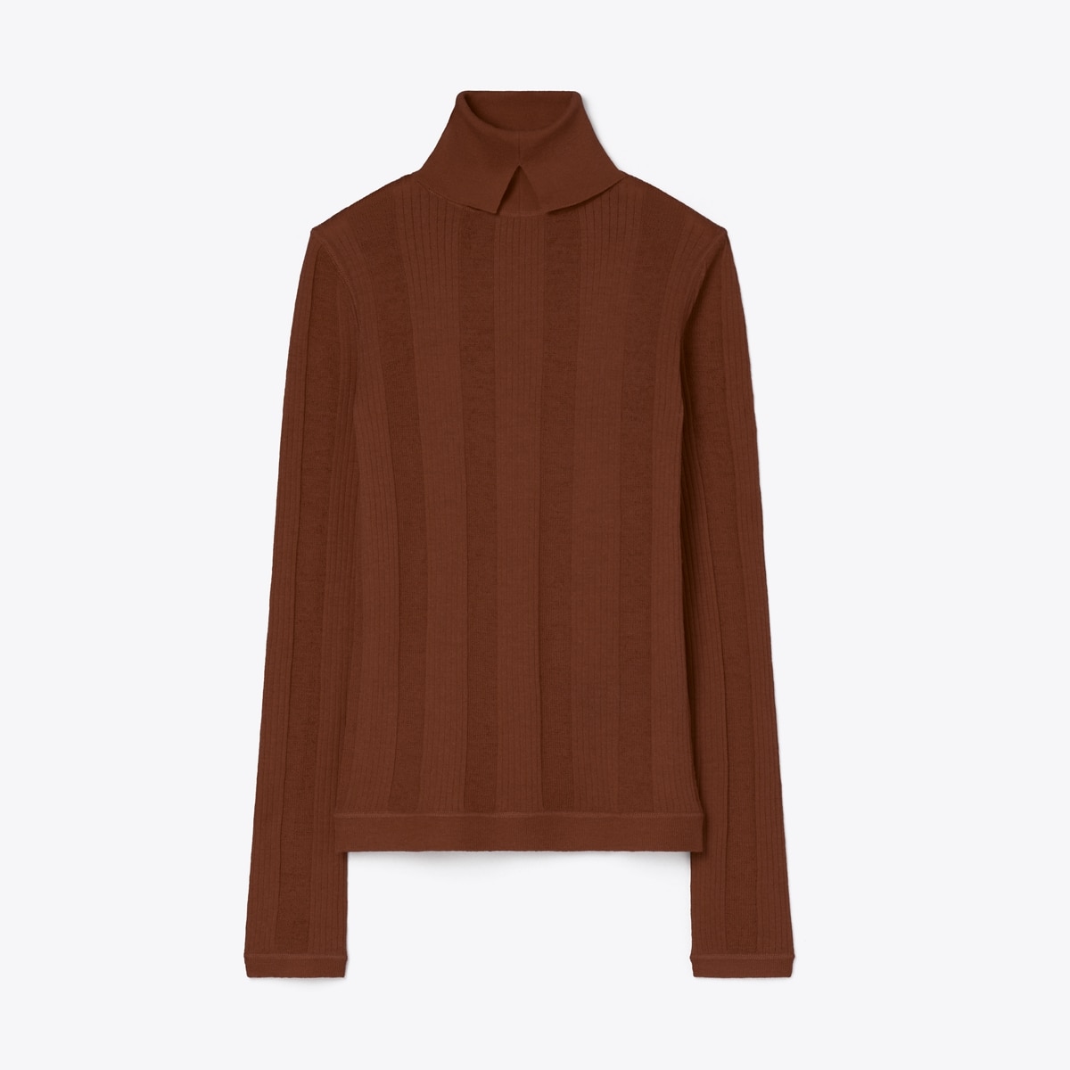 FINE RIB TURTLENECK