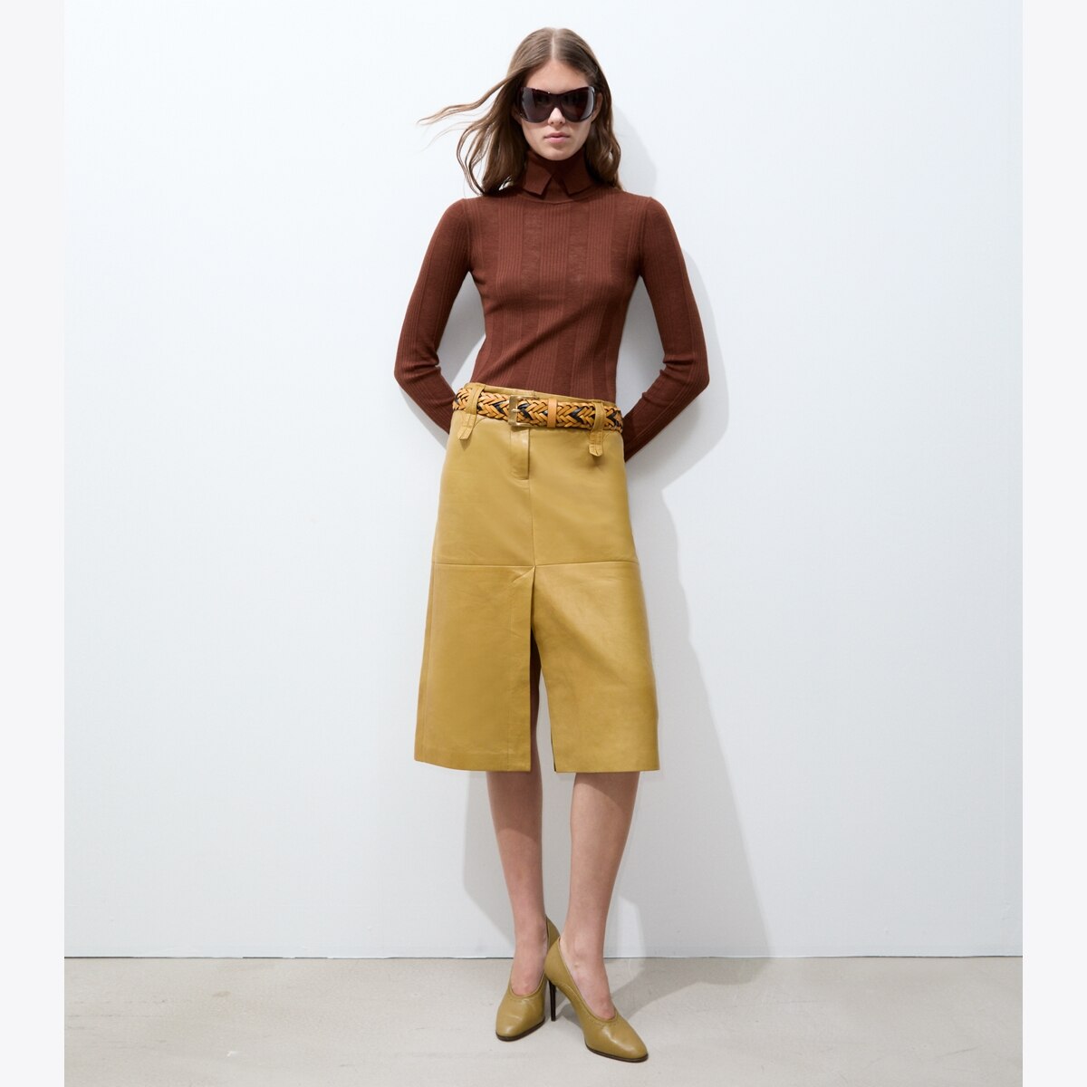 FINE RIB TURTLENECK - thumbnail 3