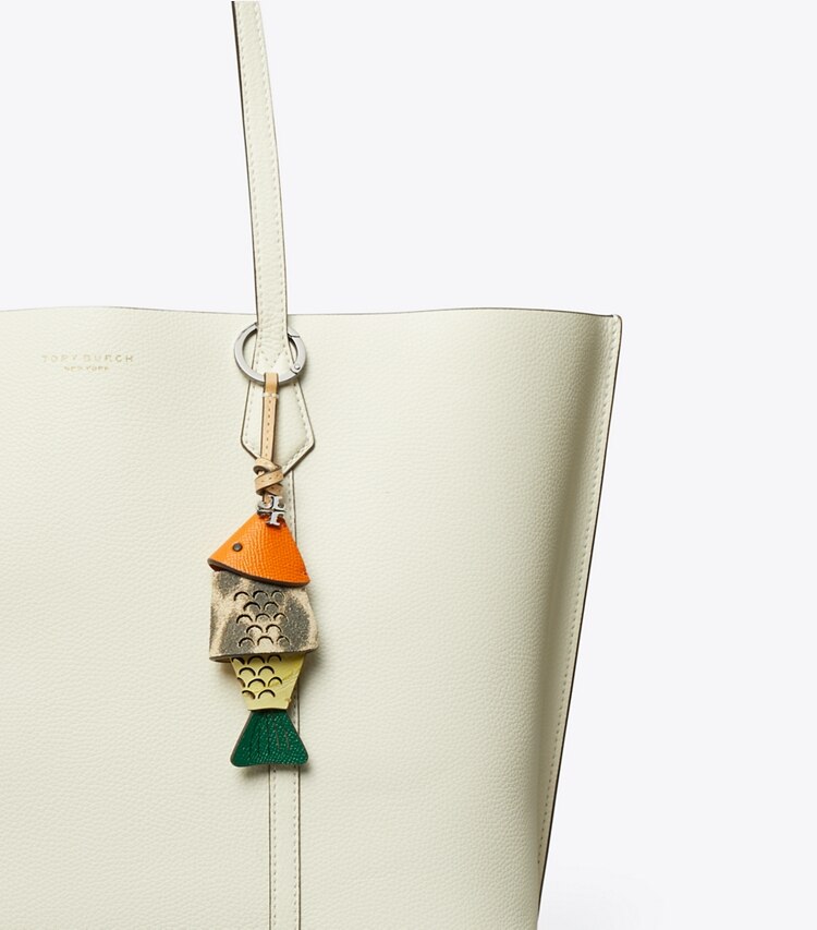 Tory Burch designer taschenanhänger & schlüsselringe Fisch als Taschenanhänger in Multi detail