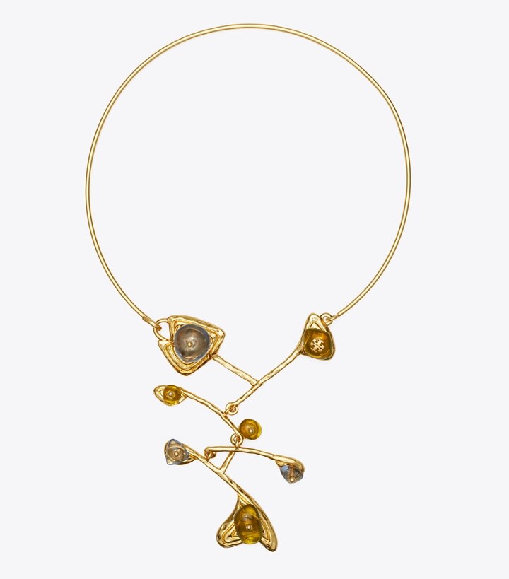 Fish Collar Necklace: Women's Designer Necklaces | Tory Burch