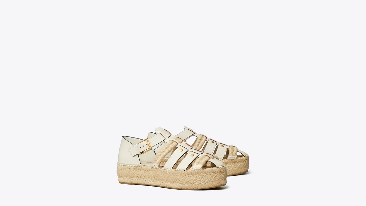 Tory burch espadrille on sale platform