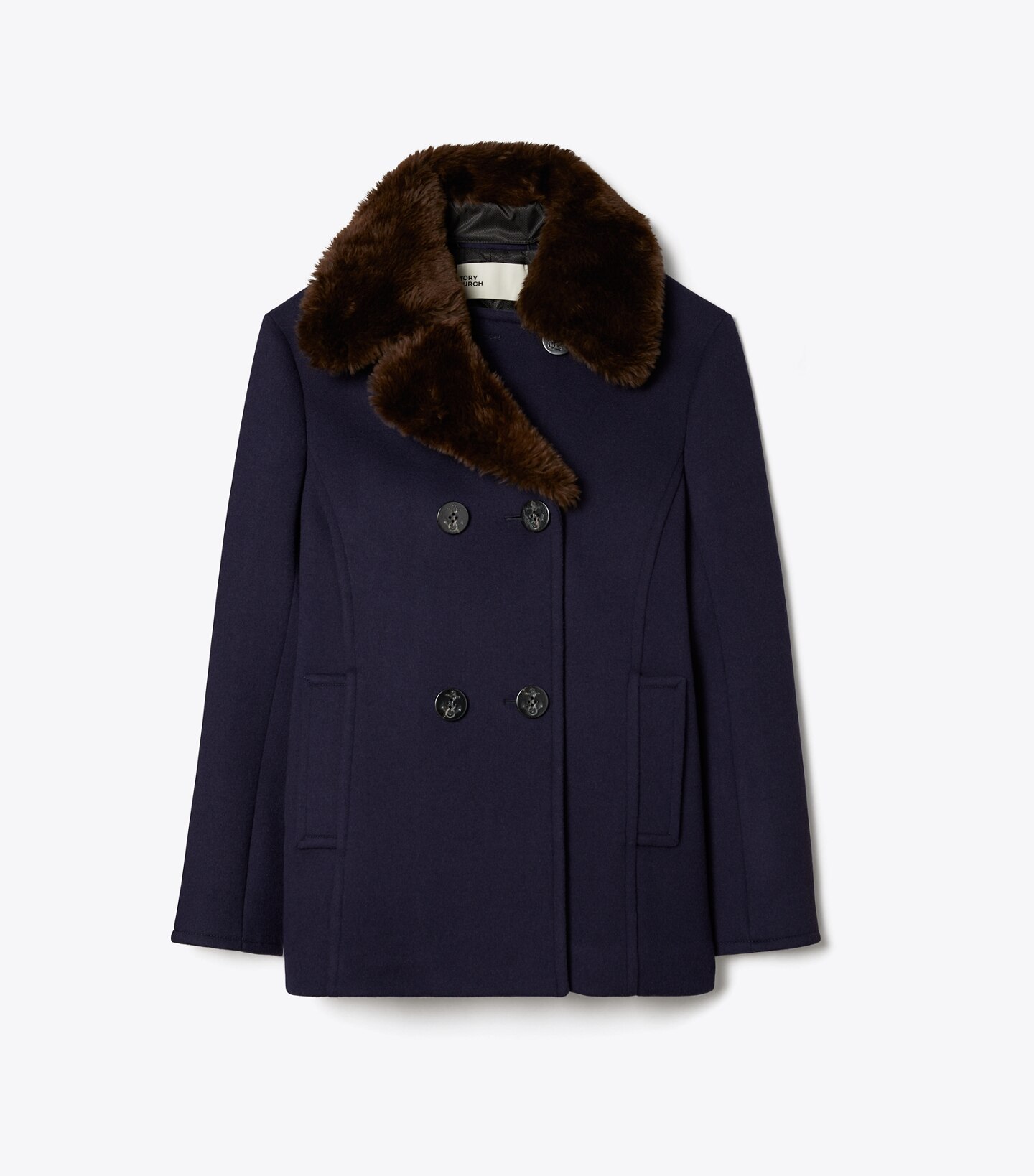 Flannel Peacoat