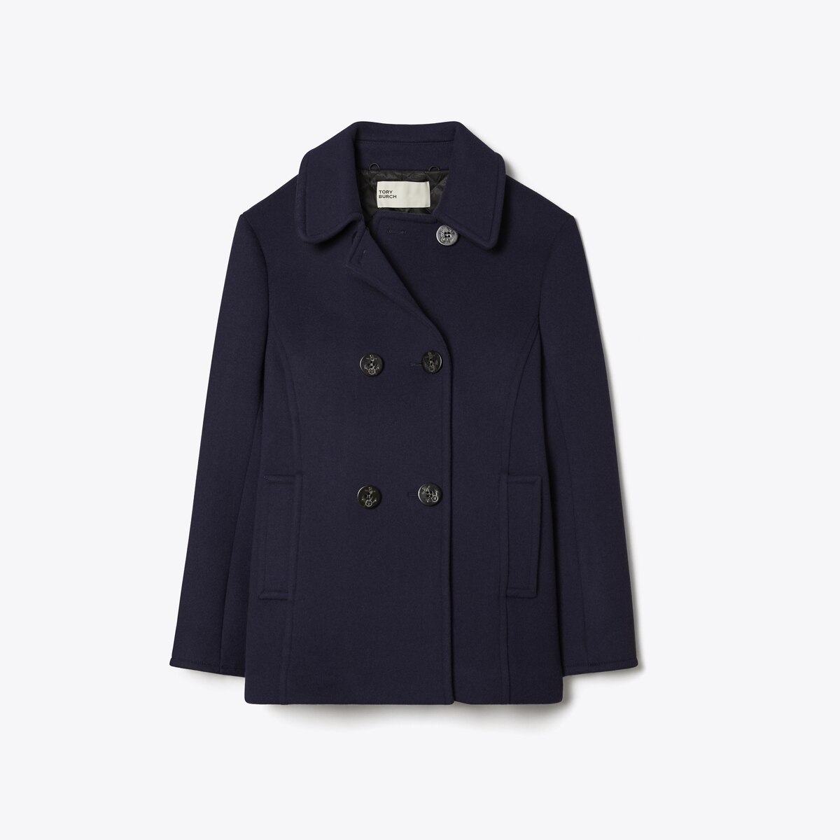 お勧めウールコート★Tory Burch★FLANNEL PEACOAT flannel-peacoat-packable-