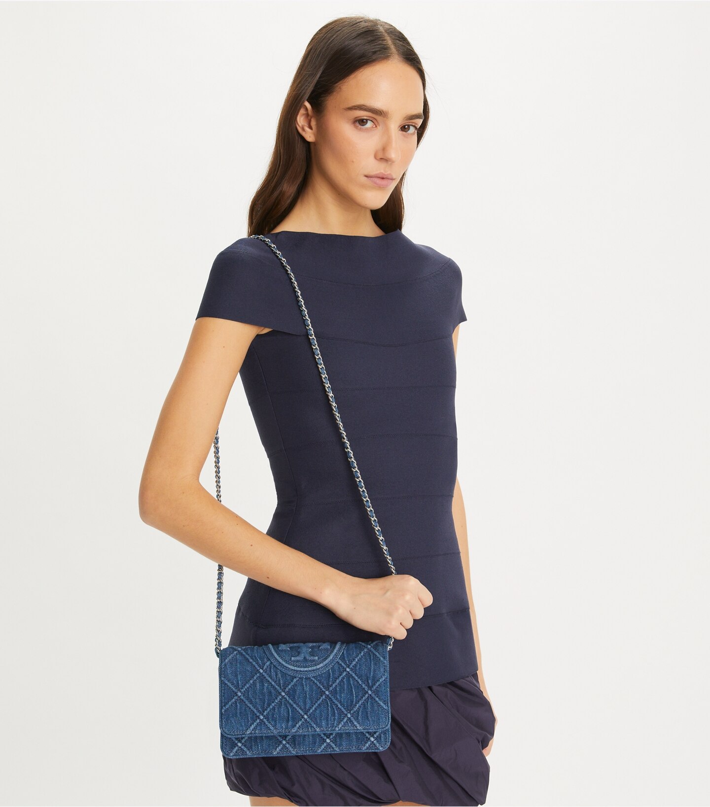 Fleming Denim Crossbody
