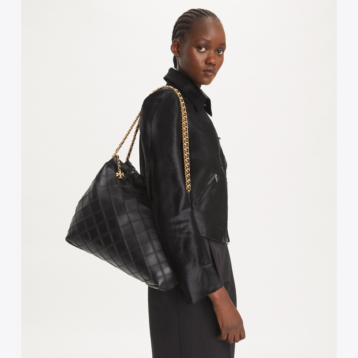Fleming Drawstring Bag: Women's Designer Hobo Bags | Tory Burch