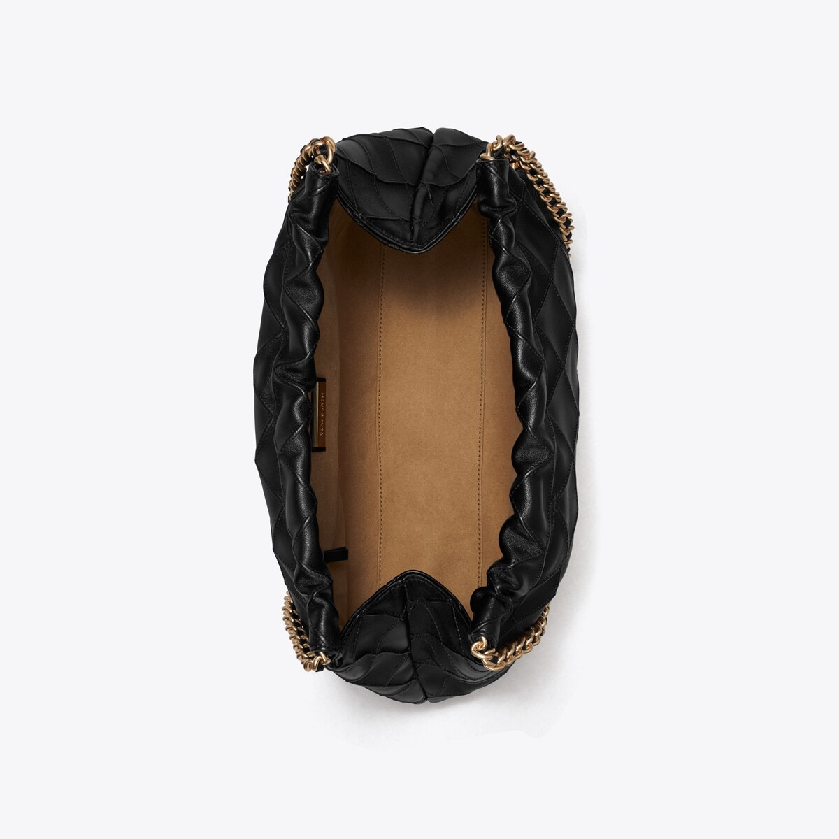 ショルダーバッグ・ポシェット Tory Burch FW25 FLEMING HOBO (162450 001) fleming-drawstring-bag-angle.