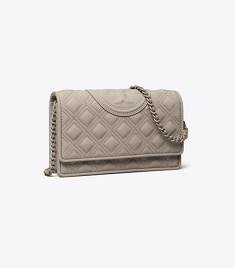 Fleming Matte Chain Wallet: Women's Handbags | Mini Bags | Tory 