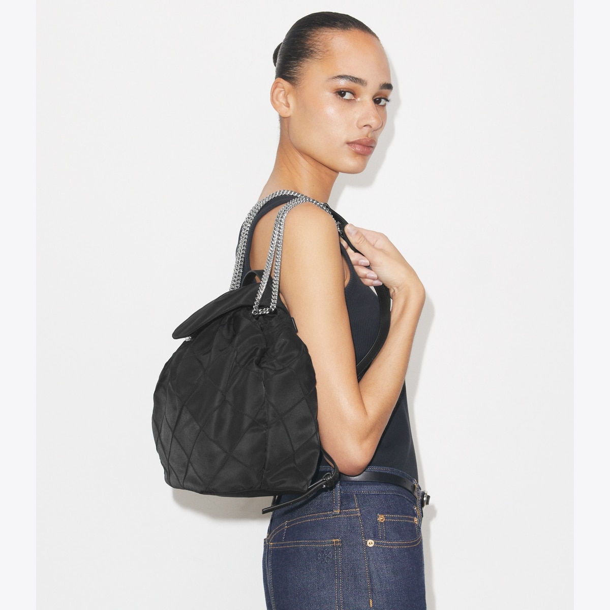 fleming mini backpack Tory Burch Women's Soft Backpack, Black, One Size: Buy Online at Best Price in UAE Backpack 2025 Tory Burch Backpack