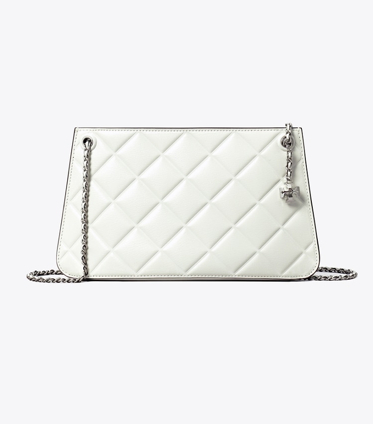 Tory Burch designer sacs porté épaule Fleming Pochette in Blanc front