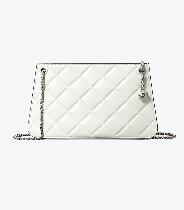 Tory Burch designer sacs porté épaule Fleming Pochette in Blanc angle