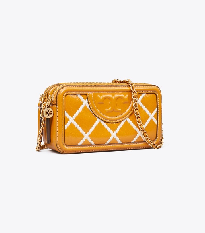 Fleming Pop Quilt Double-Zip Mini Bag: Women's Designer Crossbody