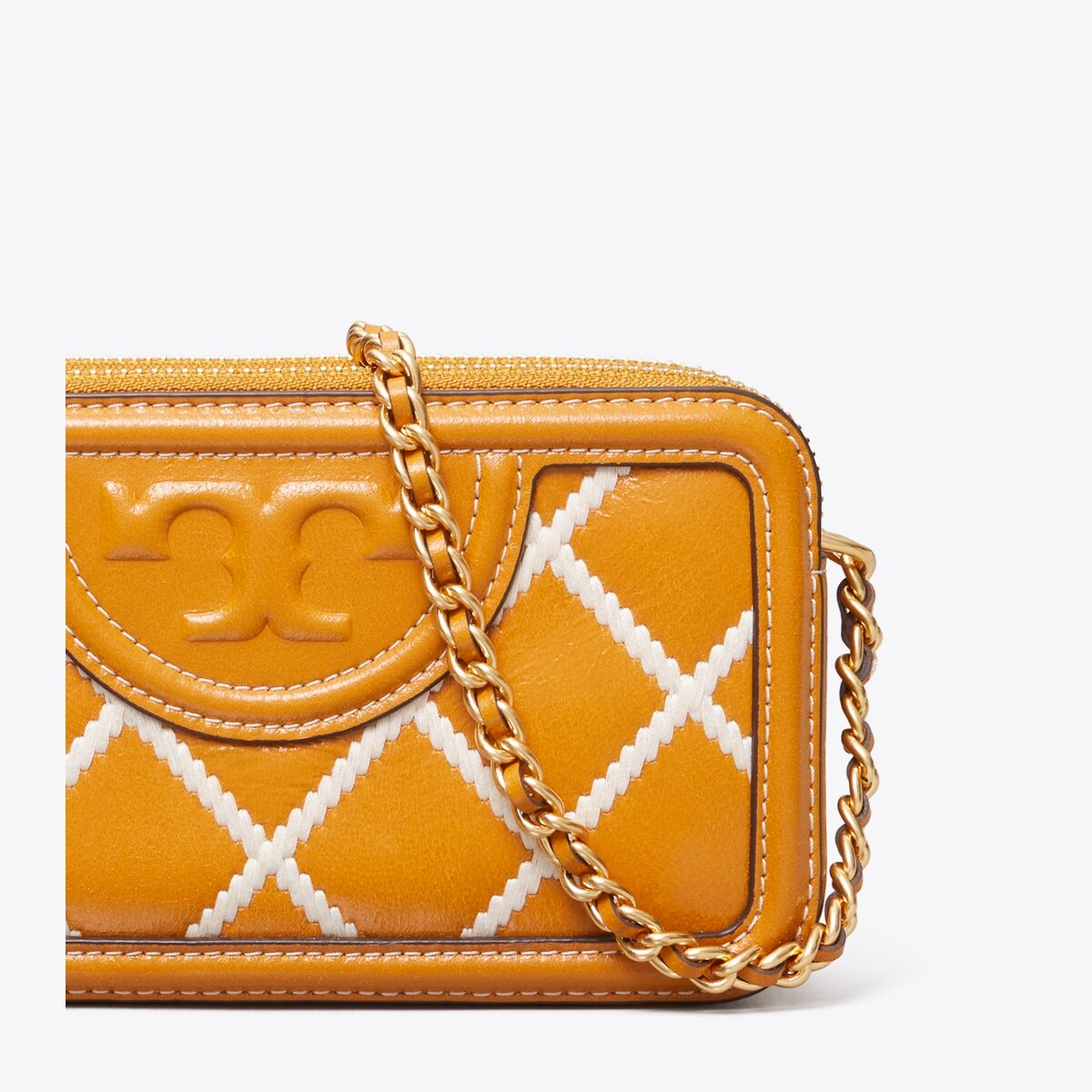Fleming Pop Quilt Double-Zip Mini Bag: Women's Designer
