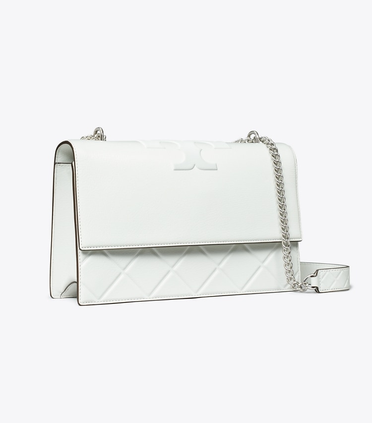 Tory Burch designer shoulder bags Fleming Shoulder Bag in Blanc angle