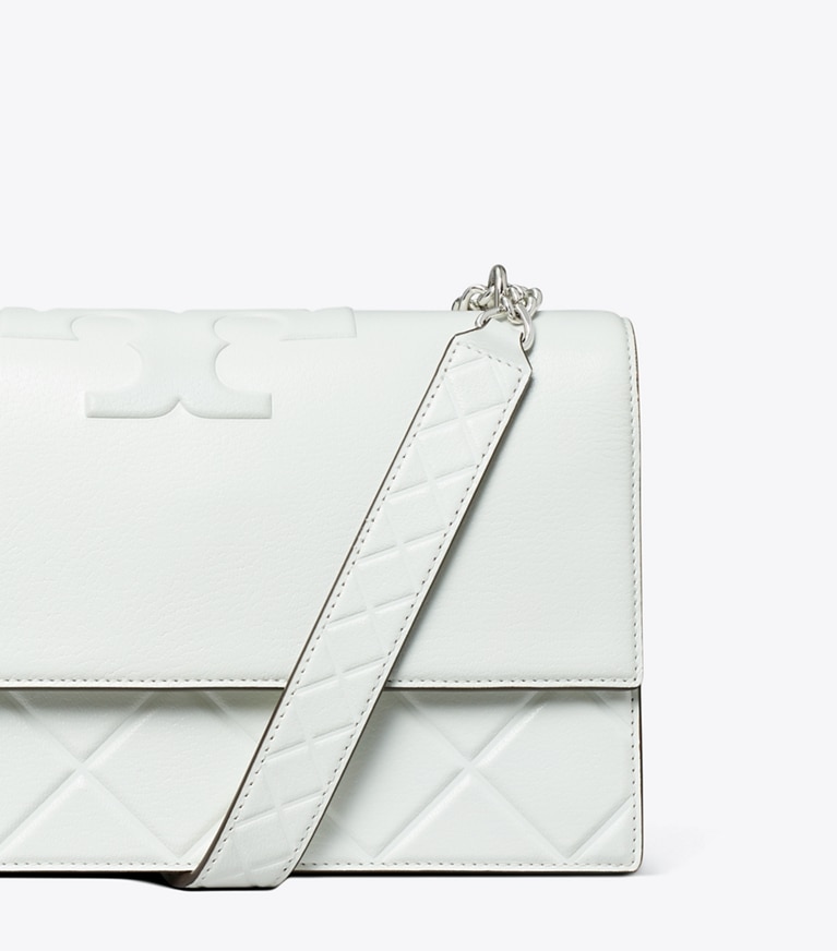 Tory Burch designer shoulder bags Fleming Shoulder Bag in Blanc angle