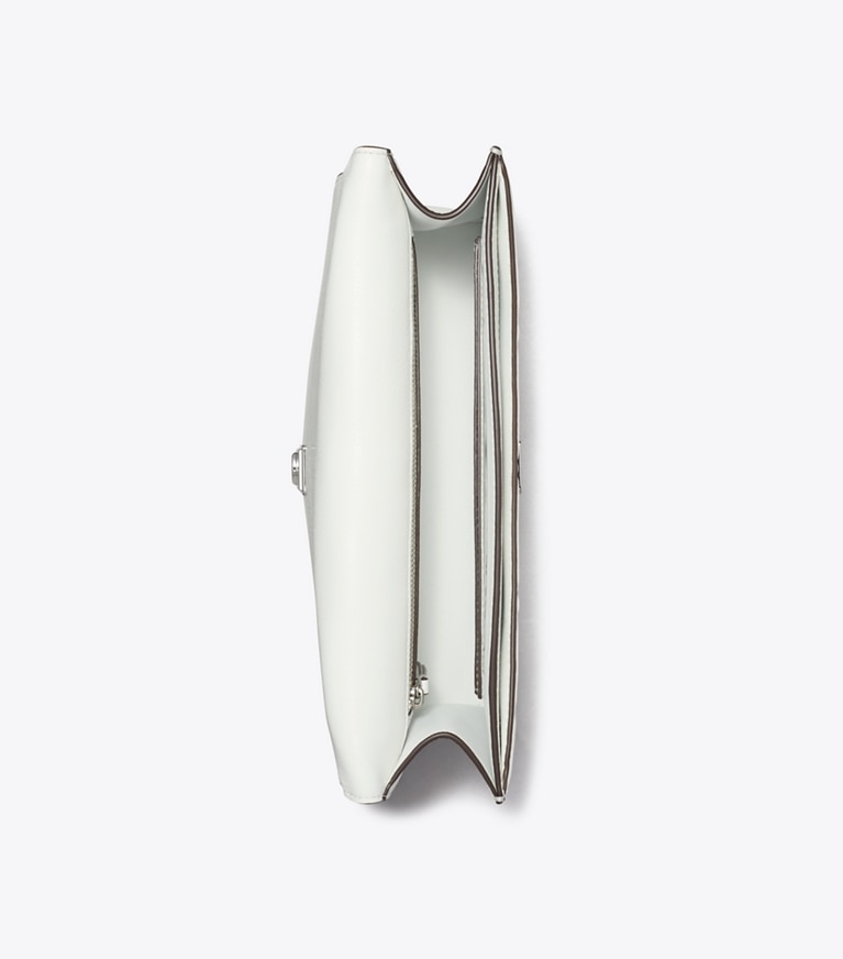 Tory Burch designer shoulder bags Fleming Shoulder Bag in Blanc angle