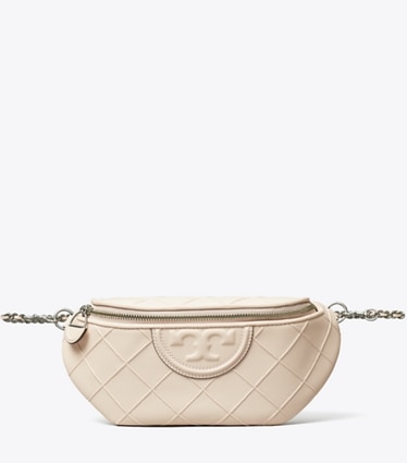 Tory Burch designer belt bags Fleming Soft Belt Bag in Soft Pink front