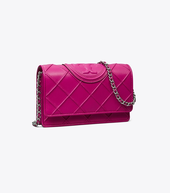 Fleming Soft Chain Wallet: Women's Designer Mini Bags | Tory Burch