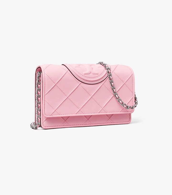 Top 34+ imagen pink purse tory burch
