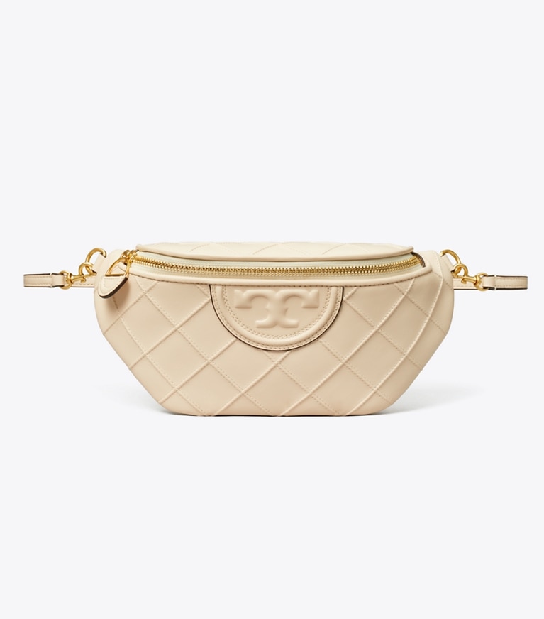 Tory Burch designer belt bags Fleming Soft Convertible Belt Bag in New Cream angle