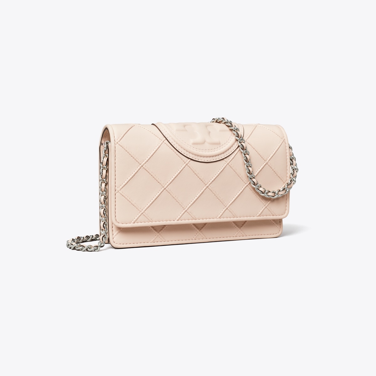 Tory Burch ☆ FLEMING SOFT CHAIN WALLET BAG [正規品/関税込] Tory Burch Women's Fleming Soft Chain Wallet, New Cream, Off