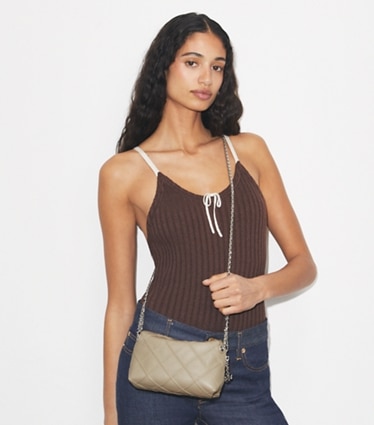 TORY BURCH トリーバーチ ポシェット ショルダーバッグ クロスボディ 使い勝手抜群♪】トリーバーチ ミニクロスボディバッグ (Tory Burch