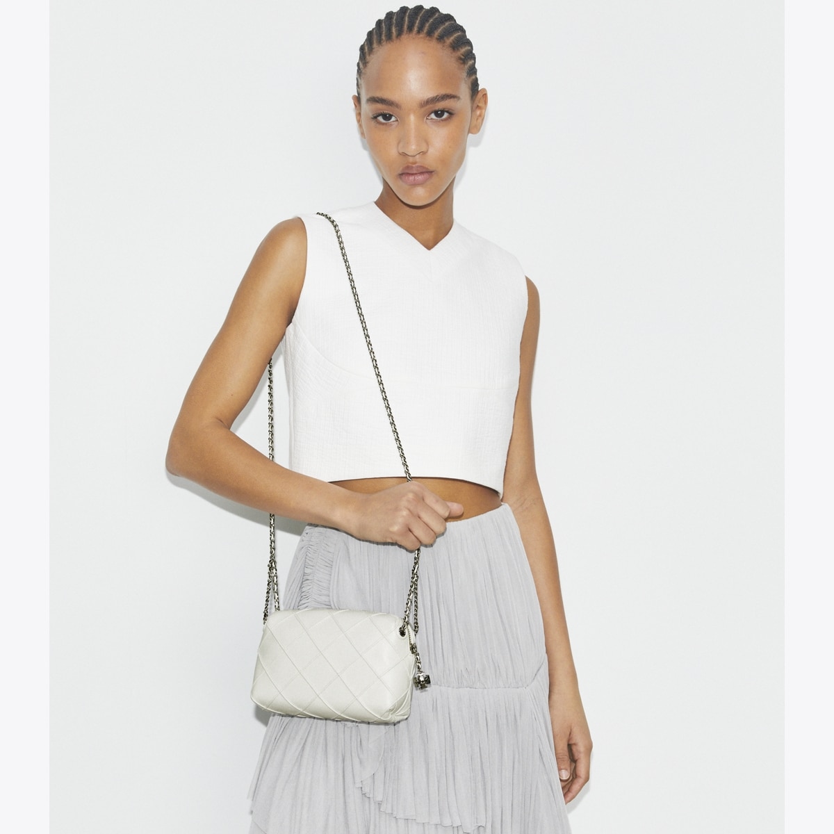 ショルダーバッグ・ポシェット Tory Burch 169226.FLEMING Body Fleming Soft Crossbody Bag: Women's Designer Crossbody Bags