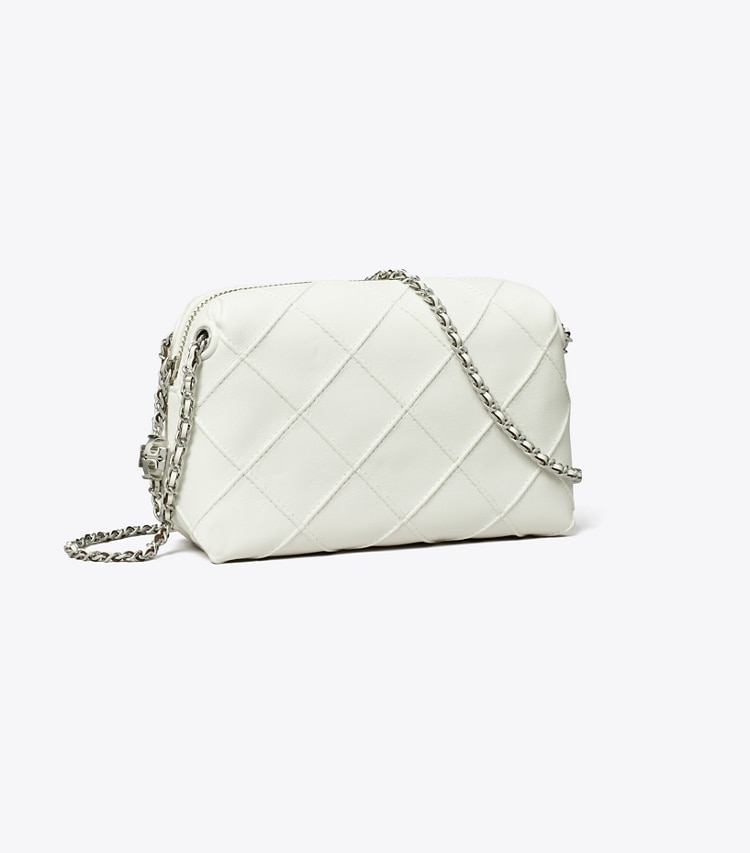 Tory Burch designer crossbody bags Fleming Soft Crossbody Bag in Blanc angle