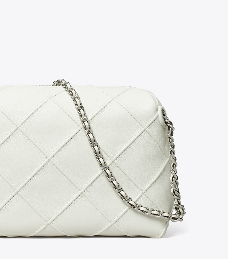 Tory Burch designer crossbody bags Fleming Soft Crossbody Bag in Blanc angle
