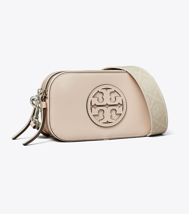 tory burch Miller Spazzolato Mini汤丽柏琦相机包 Soft Pink OS